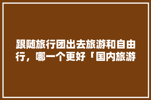 跟随旅行团出去旅游和自由行，哪一个更好「国内旅游攻略优劣势分析」
